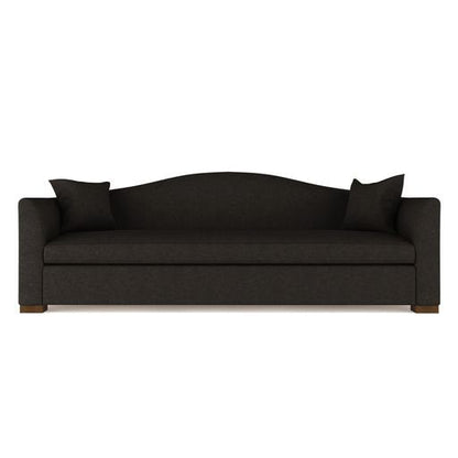 Horatio Camelback Taper Curved-Arm Sofa
