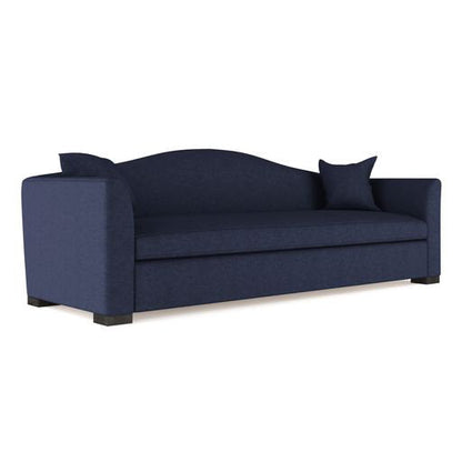 Horatio Camelback Taper Curved-Arm Sofa