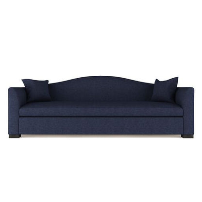 Horatio Camelback Taper Curved-Arm Sofa