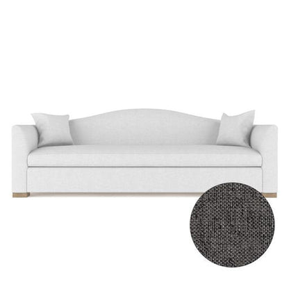 Horatio Camelback Taper Curved-Arm Sofa