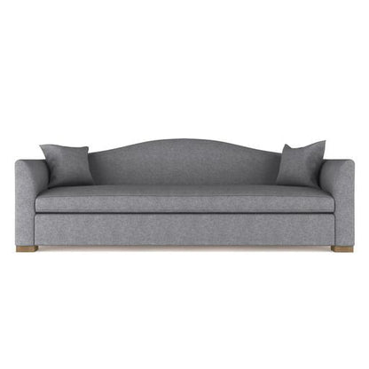 Horatio Camelback Taper Curved-Arm Sofa
