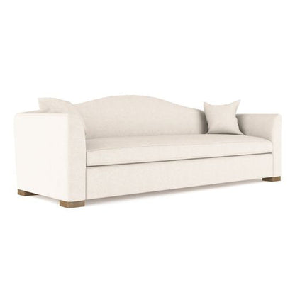 Horatio Camelback Taper Curved-Arm Sofa