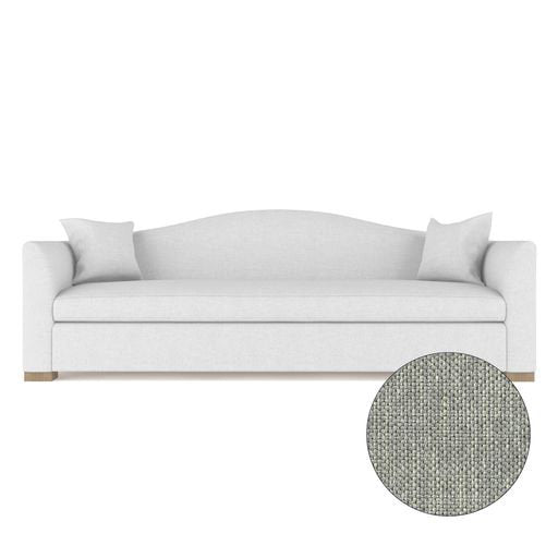 Horatio Camelback Taper Curved-Arm Sofa