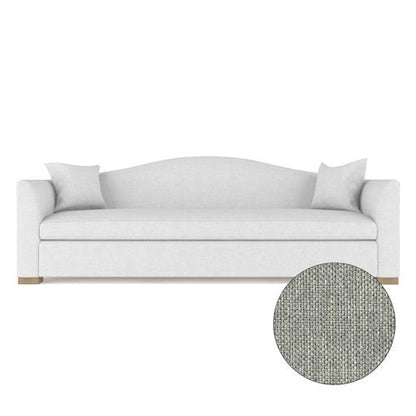 Horatio Camelback Taper Curved-Arm Sofa