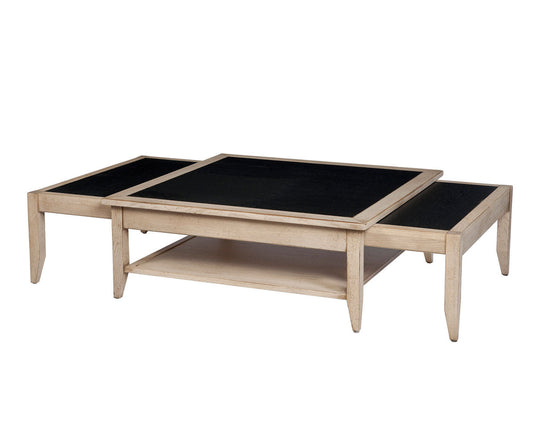 Michel Ferrand Horloger Extendable Coffee Table With Storage