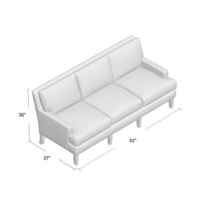 Duralee Huntington 82 Square Arm Sofa