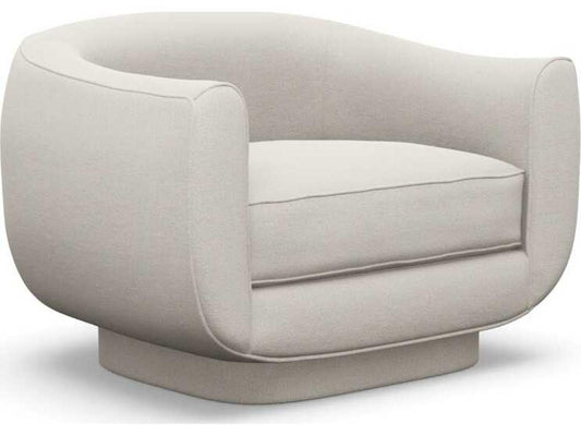 Spectrum Swivel Cream Accent Chair