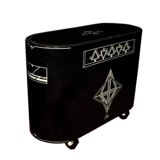 Infinity Furniture Import Immanuel Diamond Mother Of Pearl Chest