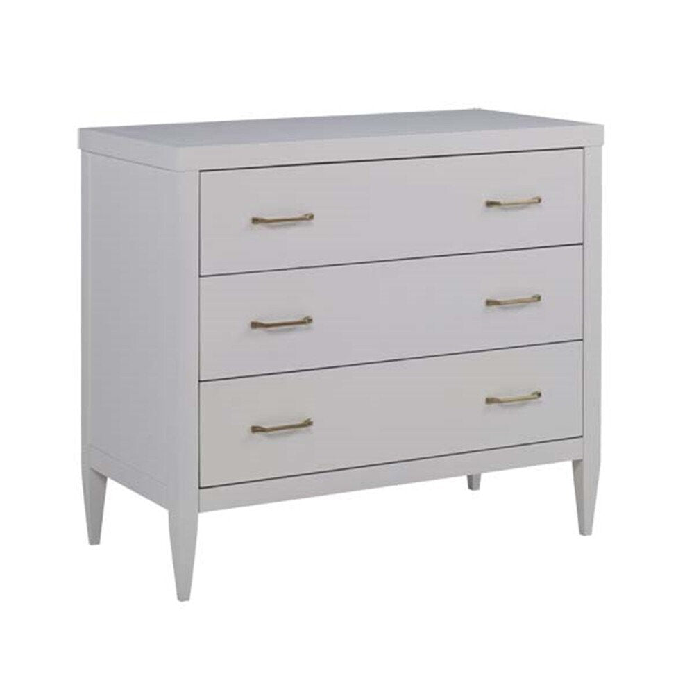 Impressions 3 - Drawer Solid Wood Nightstand