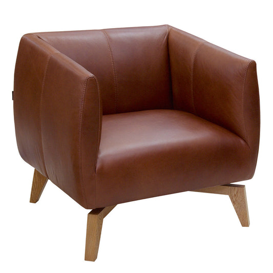 Indie Armchair Chair with Ottoman