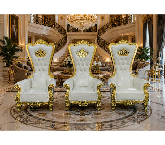 Infinity Furniture Import Imperial Majesty 3 Piece Throne Chair Set