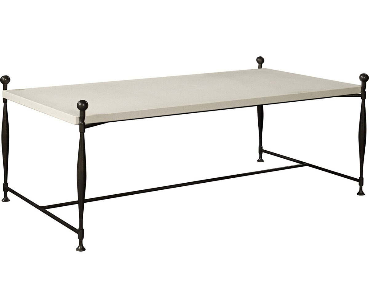 Ionia Cocktail Table With Stone Top