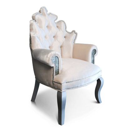 Haute House Home Isabella 32 Wide Velvet Armchair
