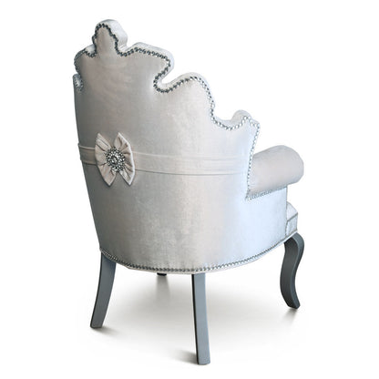 Haute House Home Isabella 32 Wide Velvet Armchair