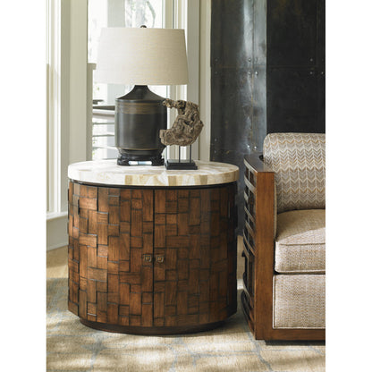 Island Fusion Banyan Oval Accent Table