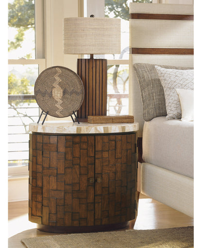 Island Fusion Banyan Oval Accent Table