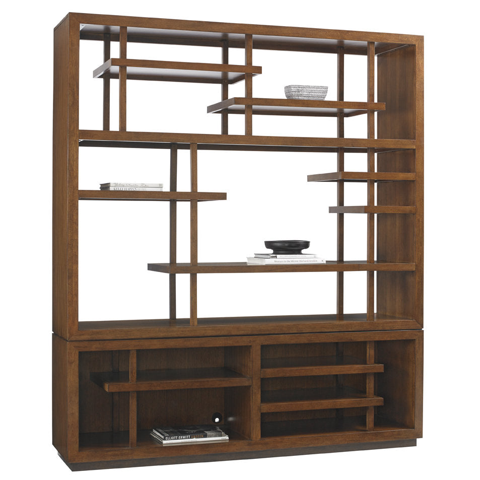 Island Fusion Taipei Media Bookcase