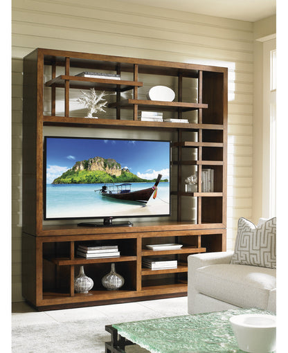 Island Fusion Taipei Media Bookcase