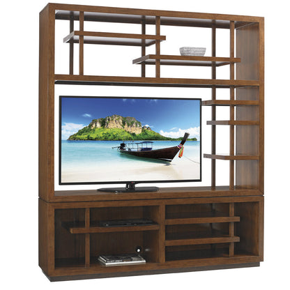 Island Fusion Taipei Media Bookcase