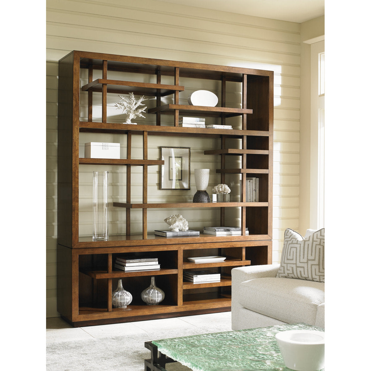 Island Fusion Taipei Media Bookcase