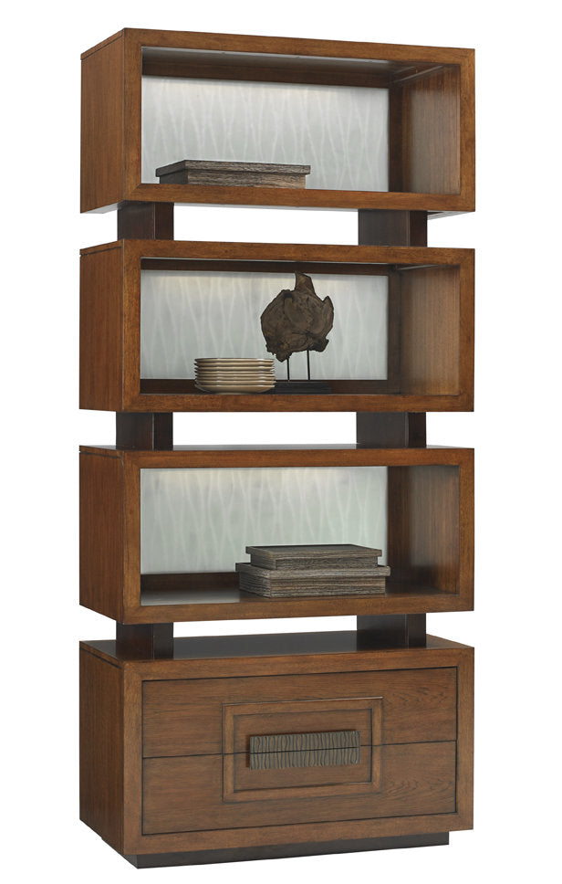 Island Fusion Tonga Tiered Bookcase