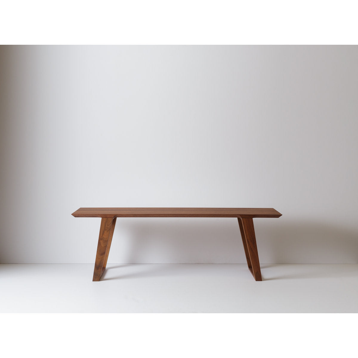 Isometric Solid Wood Dining Bench