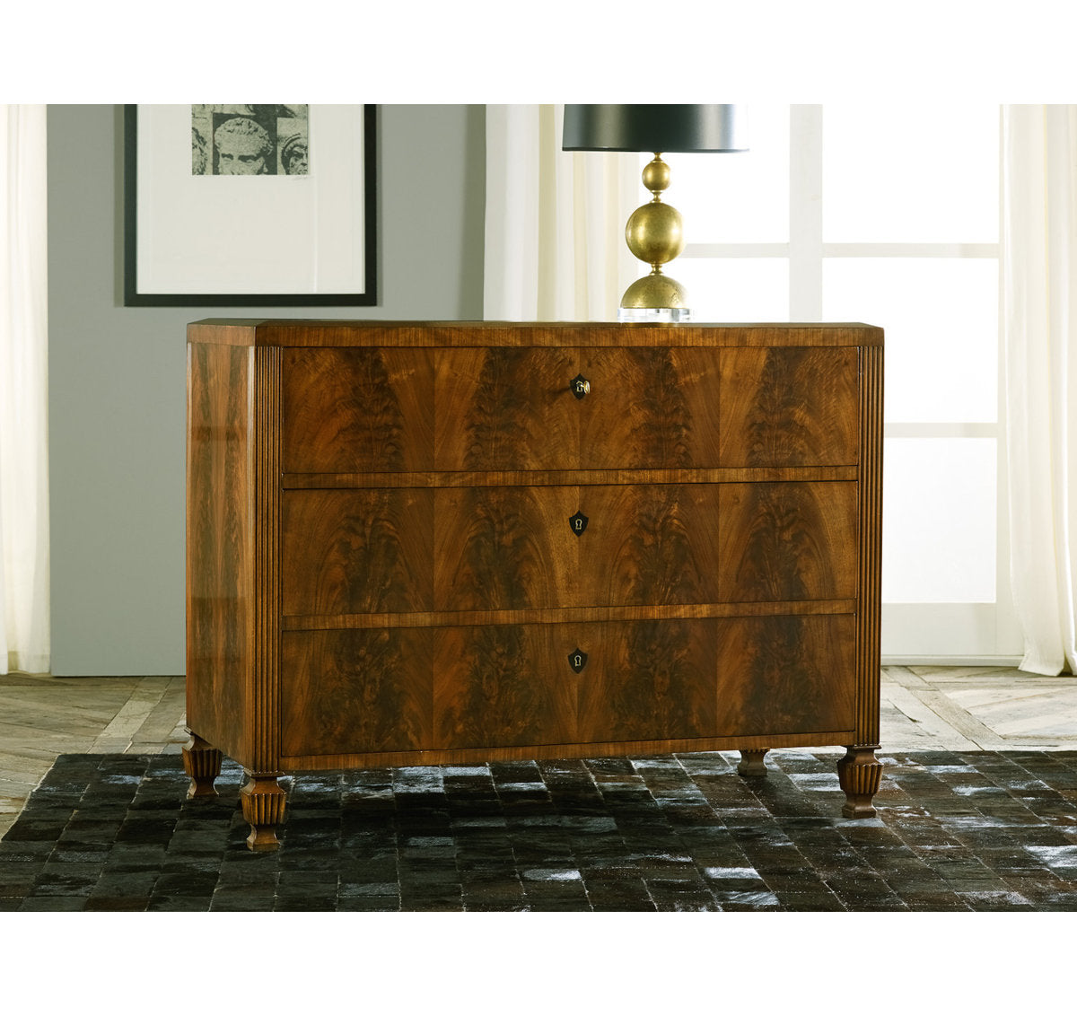 Italian 3 - Drawer Dresser