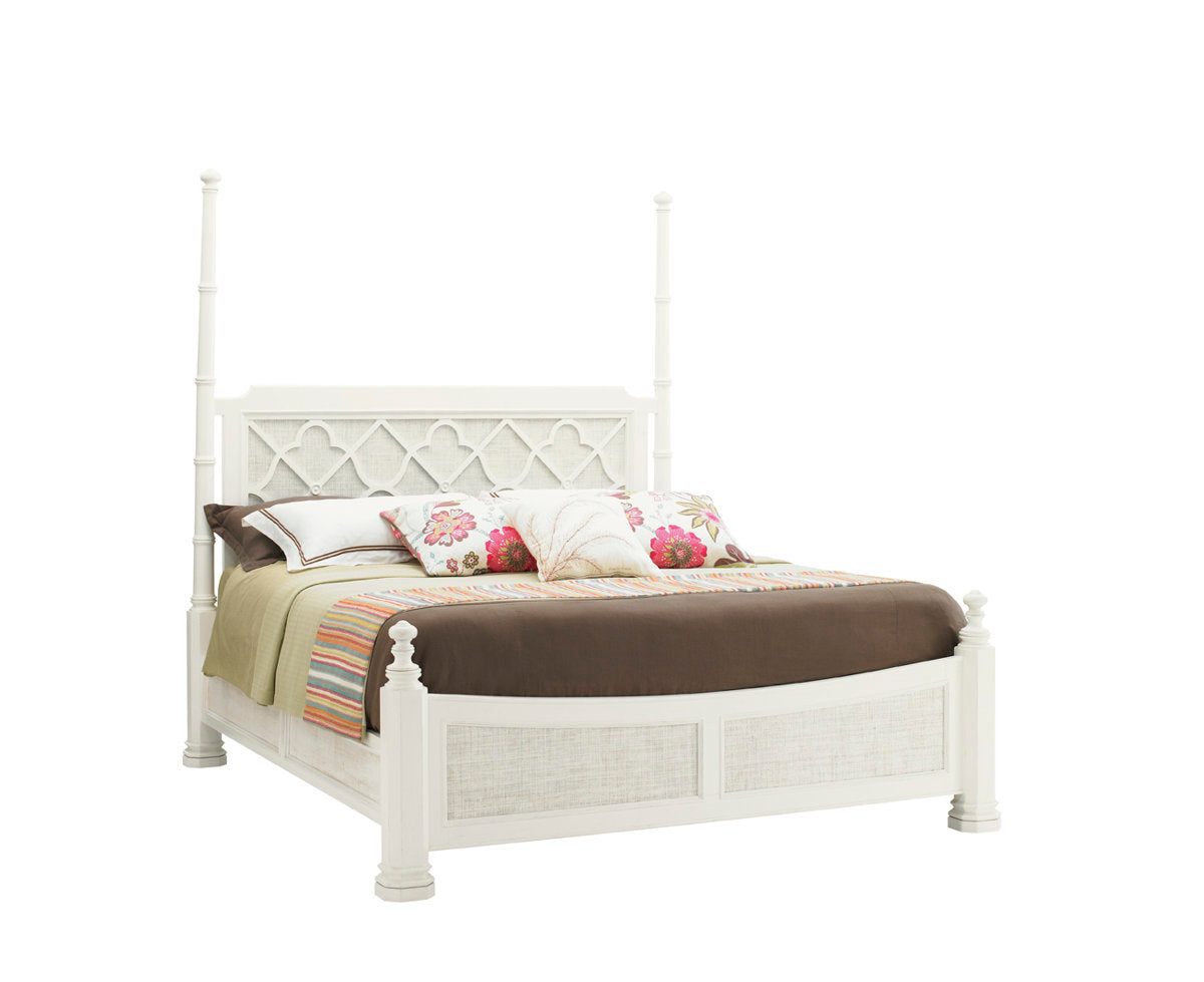 Ivory Key Canopy Bed