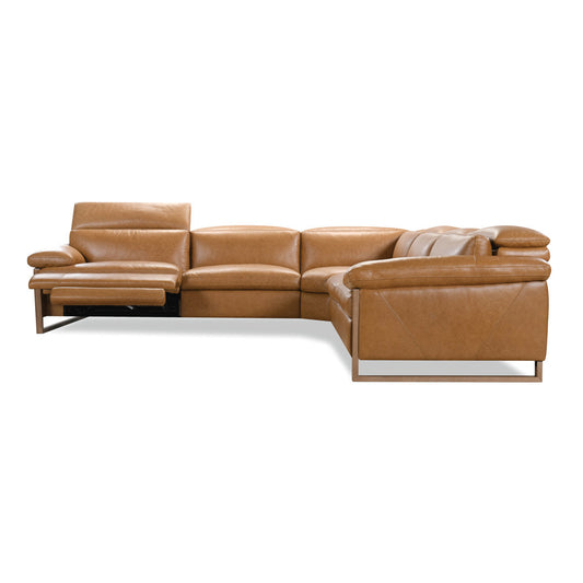 Hooker Furniture Jericho Five Piece Power Reclining Sectional
