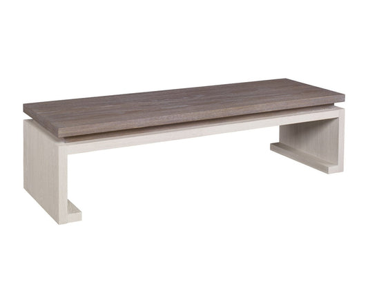 John Solid Wood Cocktail Table