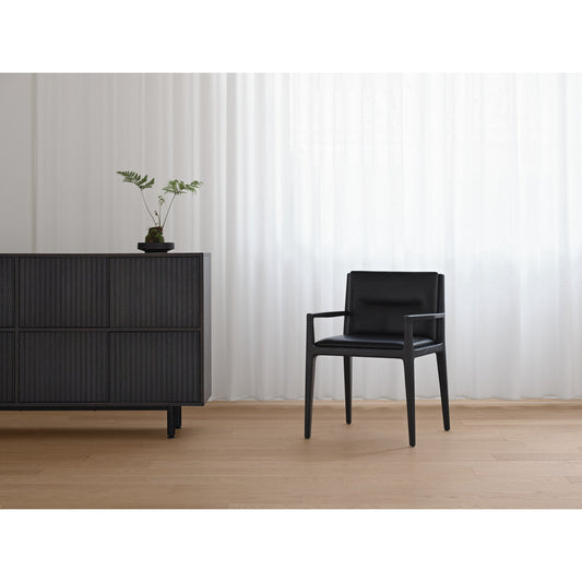 Jona Leather Arm Chair