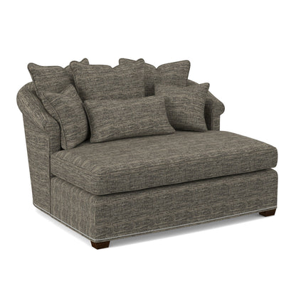 Ambella Josephine Rolled Arms Chaise Lounge
