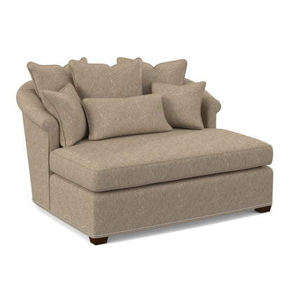 Ambella Josephine Rolled Arms Chaise Lounge