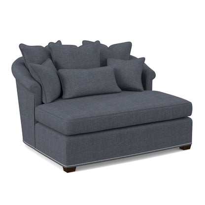 Ambella Josephine Rolled Arms Chaise Lounge