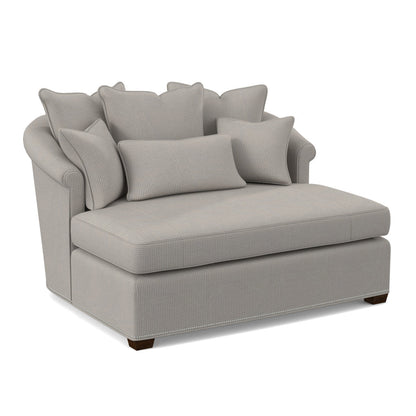 Ambella Josephine Rolled Arms Chaise Lounge