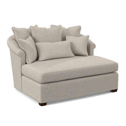 Ambella Josephine Rolled Arms Chaise Lounge