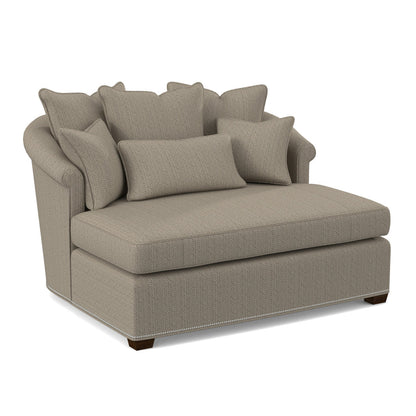 Ambella Josephine Rolled Arms Chaise Lounge