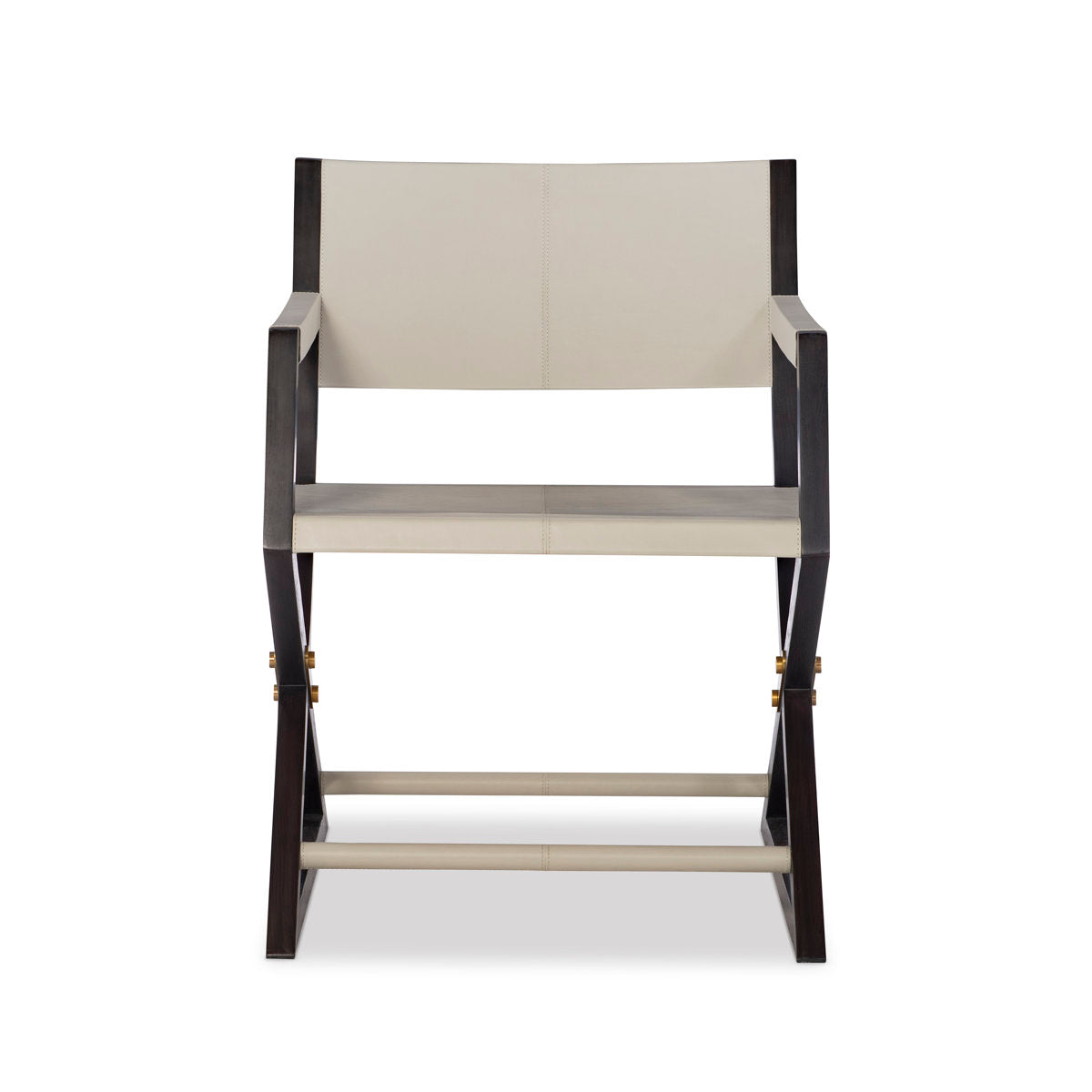 Maitland Smith Jude Leather Side Chair