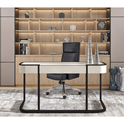 Maitland Smith Jude Solid Woodleather Writing Desk