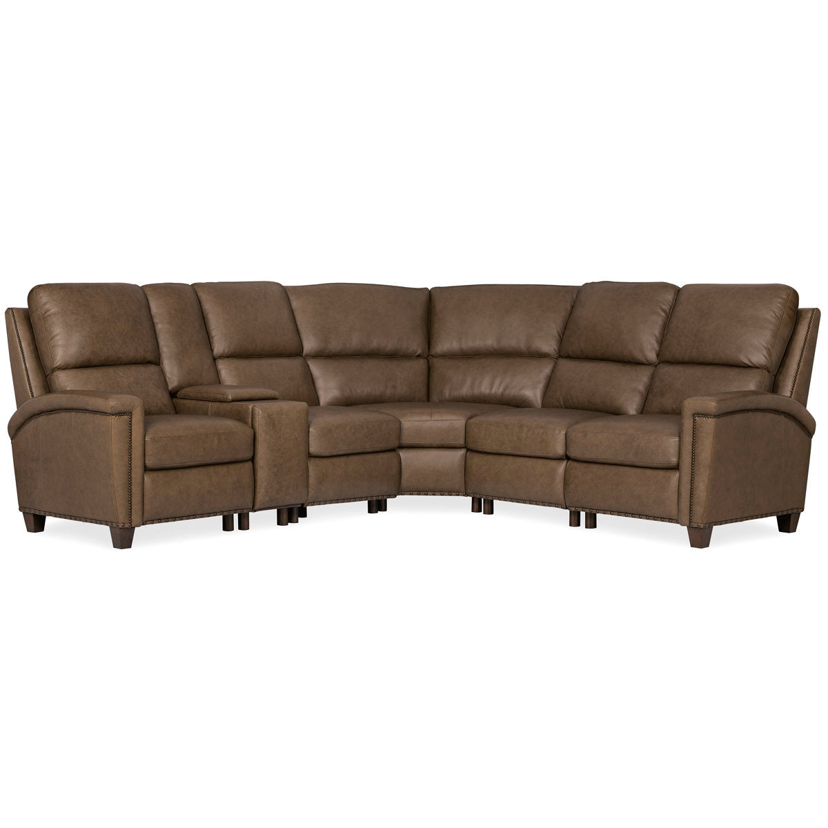 Hooker Furniture Julian Six Piece Reclining Sectional