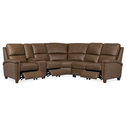 Hooker Furniture Julian Six Piece Reclining Sectional