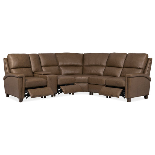 Hooker Furniture Julian Six Piece Reclining Sectional
