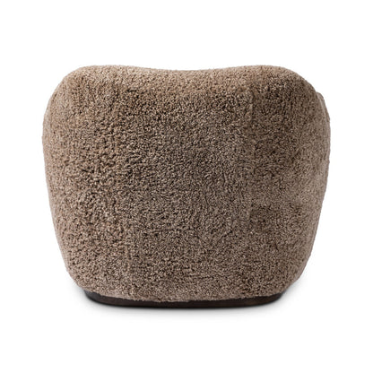Four Hands Julius Chaise Taupe Shearling