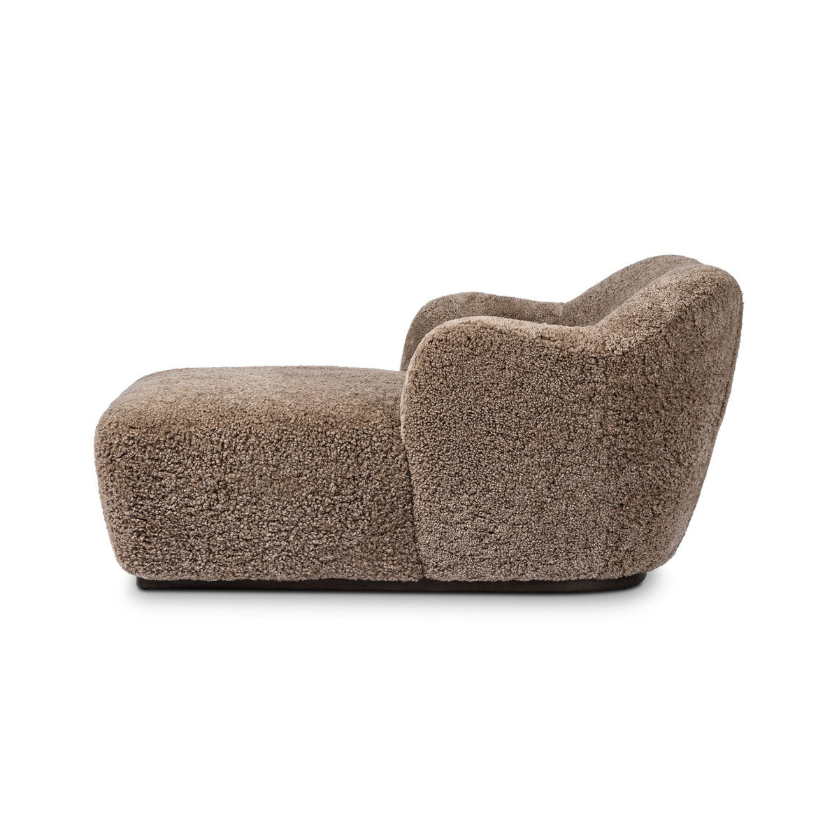 Four Hands Julius Chaise Taupe Shearling
