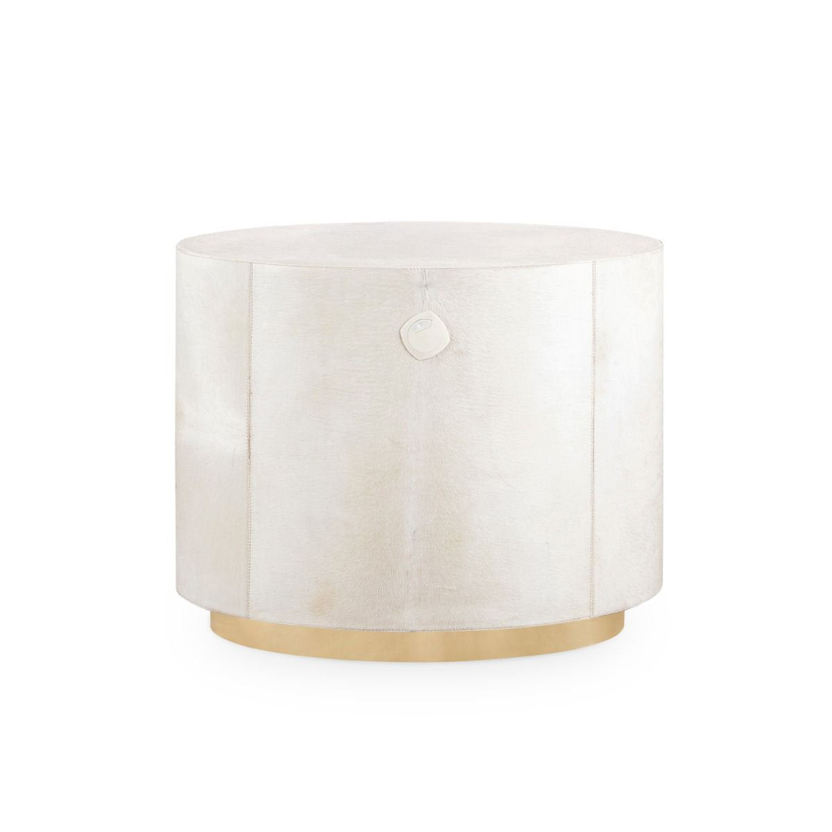 Julius Drum 2 Drawer End Table