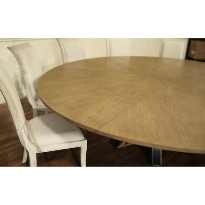 Jupe Mink Extendable Solid Wood Dining Table