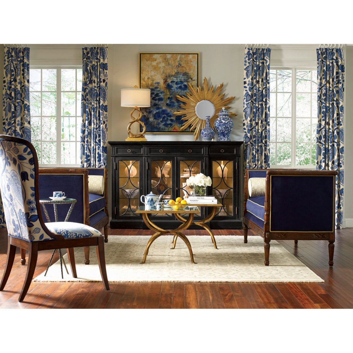 Kensington 77'' W Solid Wood Sideboard