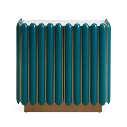 Jonathan Adler Kiki Brass 2 Door Accent Cabinet