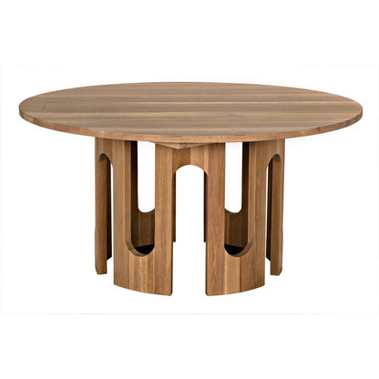 Kirill Round Solid Oak Dining Table
