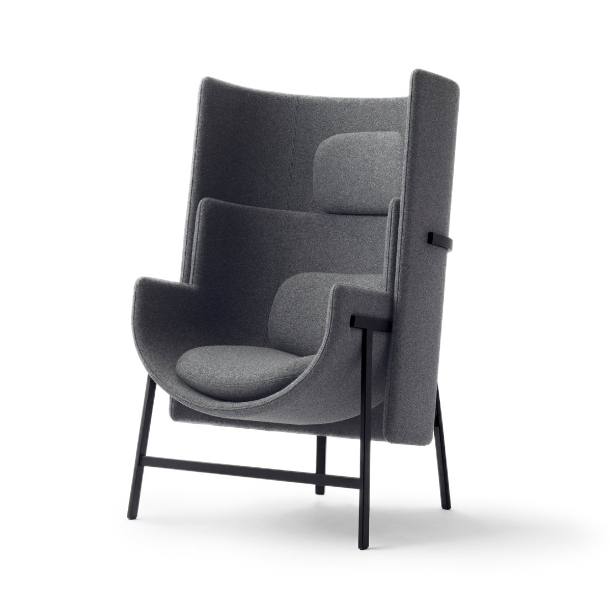 Kite Balloon Chair Chair with Ottoman